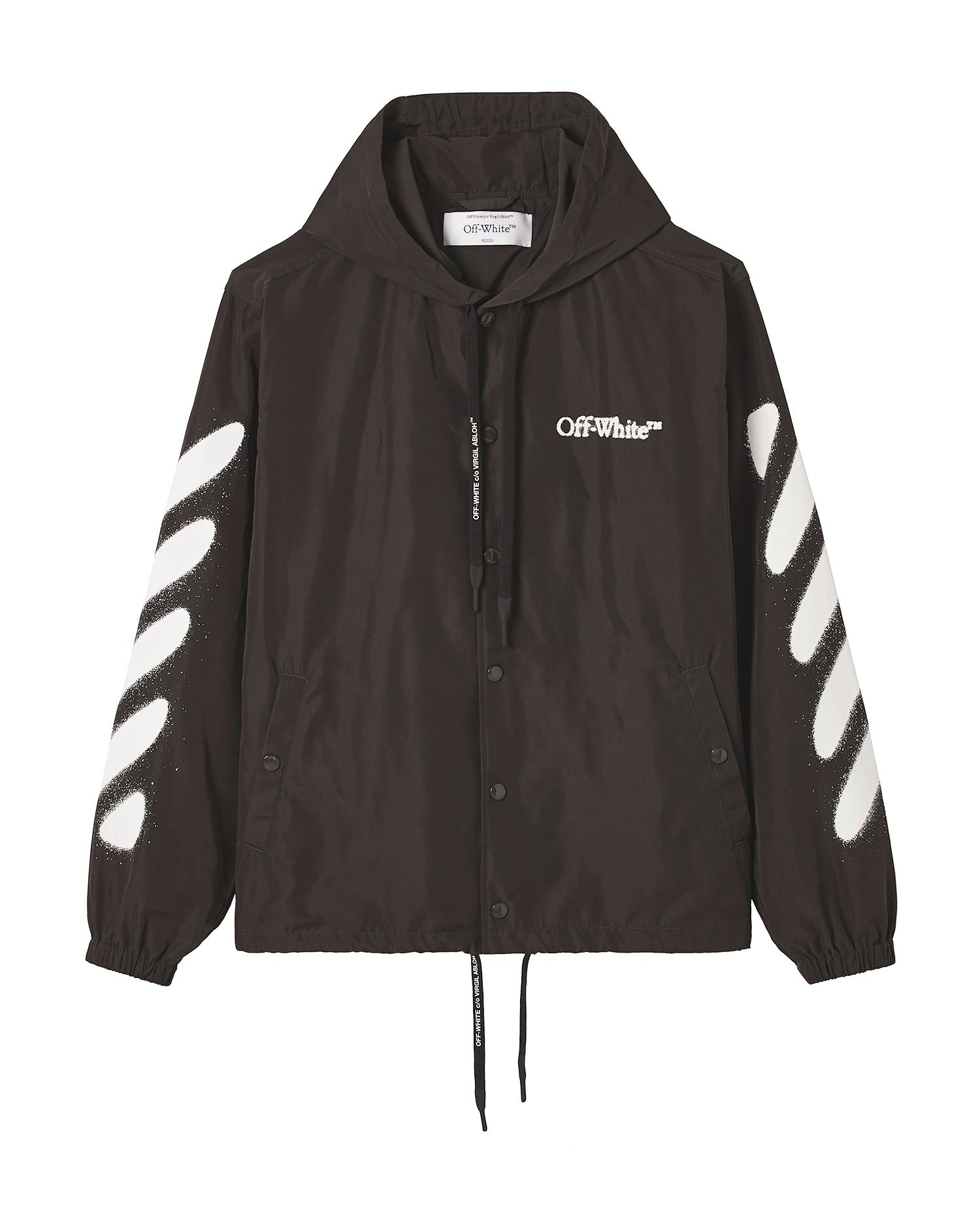 Logo hoodied coach jacket by OFF-WHITE(TM)