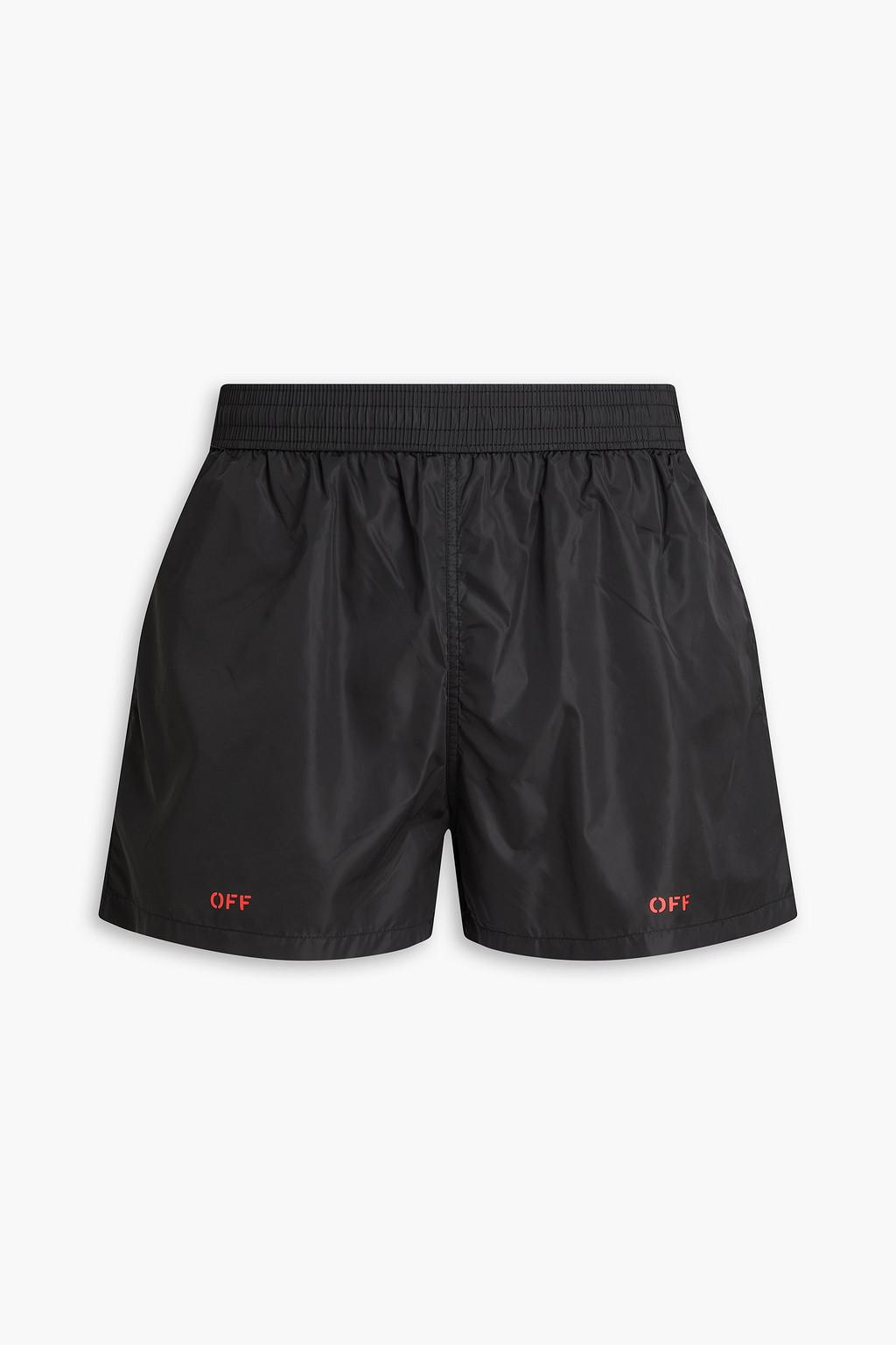 Off Stamp short-length printed swim shorts by OFF-WHITE(TM)
