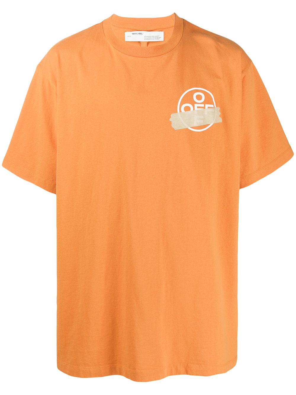 Tape Arrows print T-shirt by OFF-WHITE
