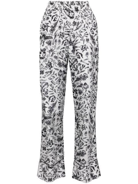 Tattoo-print pyjama pants by OFF-WHITE