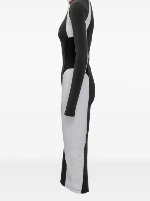 Tech Jersey midi panelled dress by OFF-WHITE