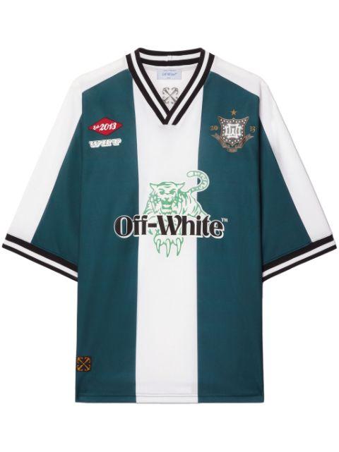 Tiger 23 Soccer T-shirt by OFF-WHITE