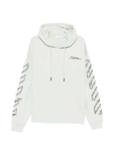 Type Machine Arrow long-sleeve hoodie by OFF-WHITE