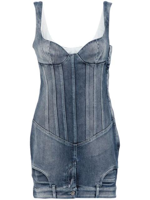 Upside Down denim dress by OFF-WHITE