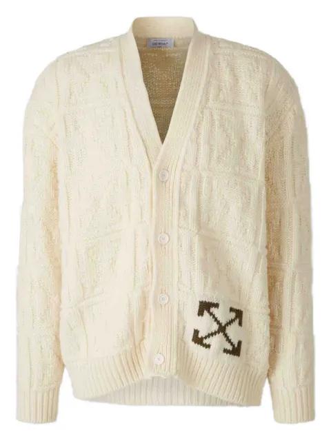 V-neck cardigan by OFF-WHITE