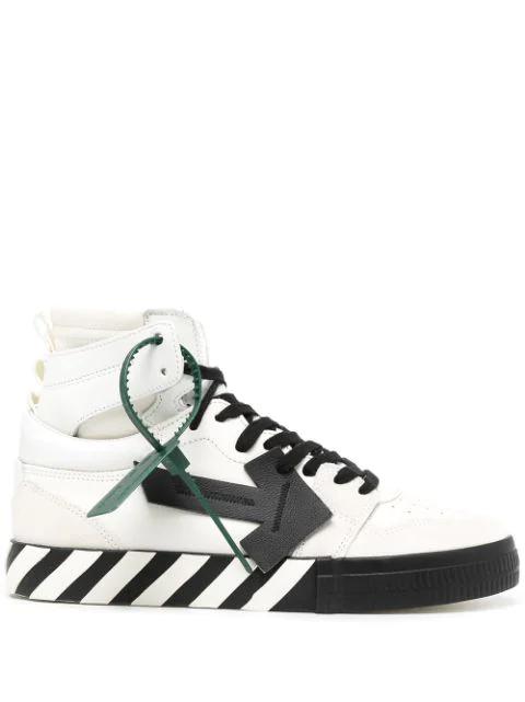 Vulcanized high-top sneakers by OFF-WHITE