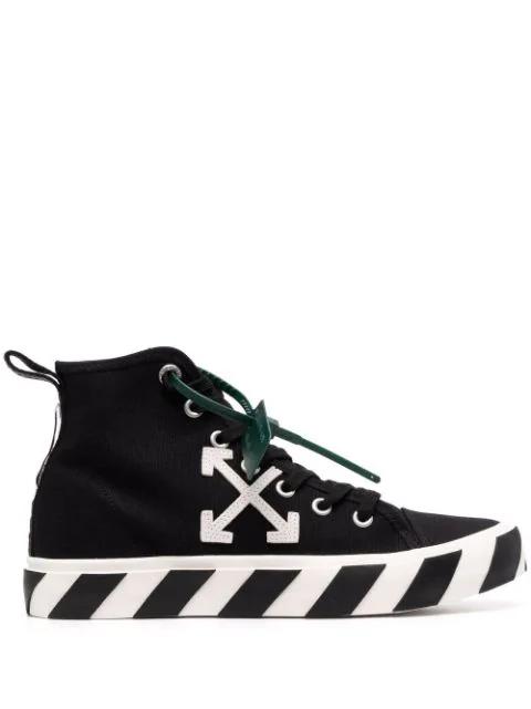 Vulcanized mid-top sneakers by OFF-WHITE
