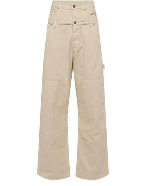 Wave off canvas double over pants by OFF-WHITE