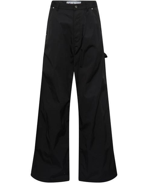 Wave tag nyl over carpenter pants by OFF-WHITE