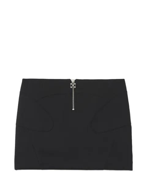 Wo Gab zip-up mini skirt by OFF-WHITE