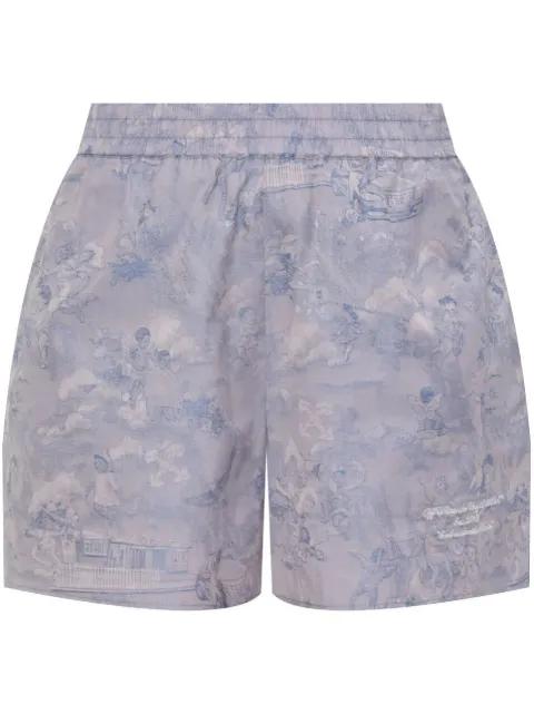 all-over printed shorts by OFF-WHITE