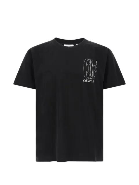 arrow embossed print T-shirt by OFF-WHITE