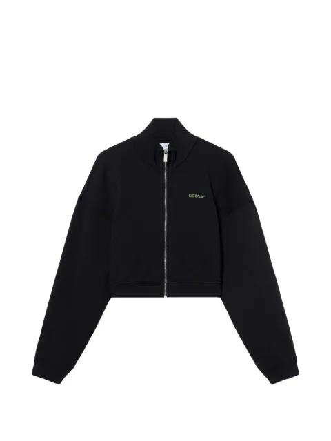 arrow leaves zip knitwear by OFF-WHITE