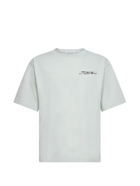 arrow lettering T-shirt by OFF-WHITE