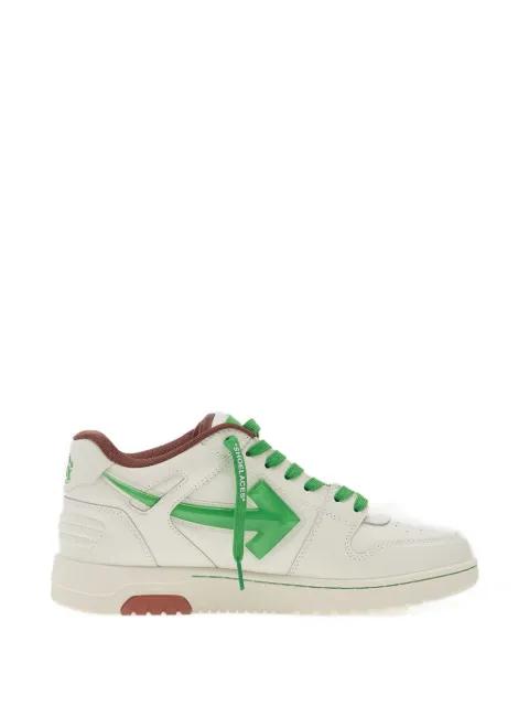arrow-patch leather sneakers by OFF-WHITE