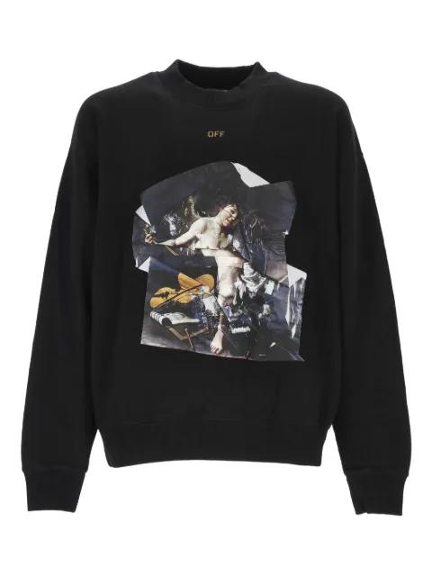 artwork-print sweatshirt by OFF-WHITE