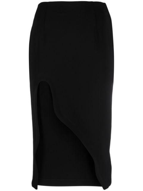 asymmetric midi skirt by OFF-WHITE