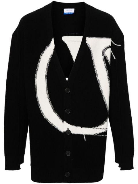 black stitch sweater by OFF-WHITE