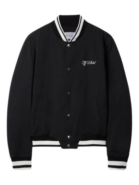 button striped jacket by OFF-WHITE