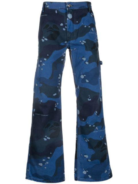 camouflage-print carpenter jeans by OFF-WHITE
