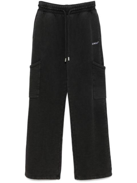 cargo track trousers by OFF-WHITE