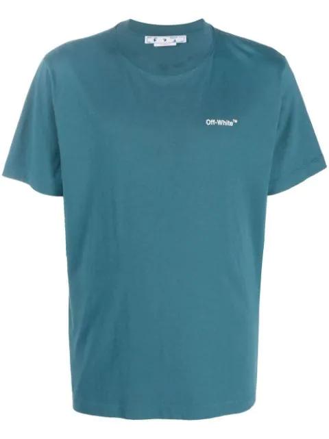 chain-link Arrows-print T-shirt by OFF-WHITE