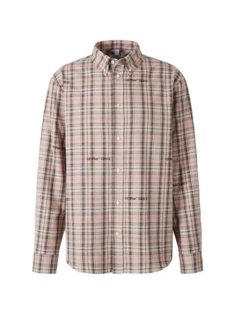check button shirt by OFF-WHITE
