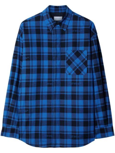 checked flannel shirt by OFF-WHITE