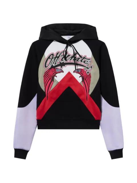 colour-block hoodie by OFF-WHITE