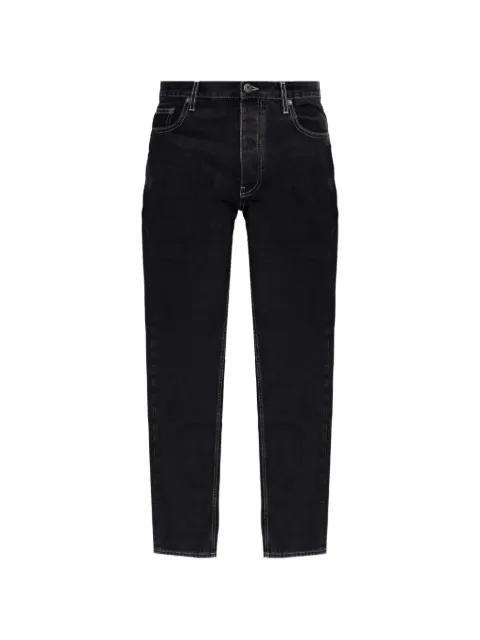 contrast-stitch logo-print jeans by OFF-WHITE