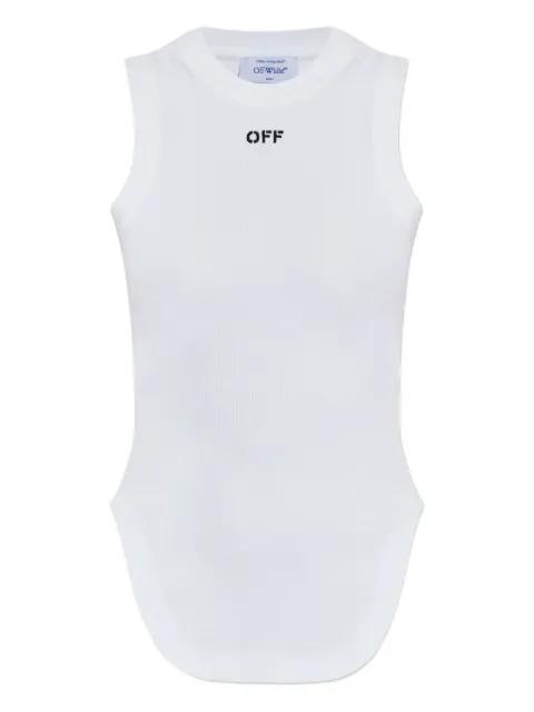 cotton tank top by OFF-WHITE