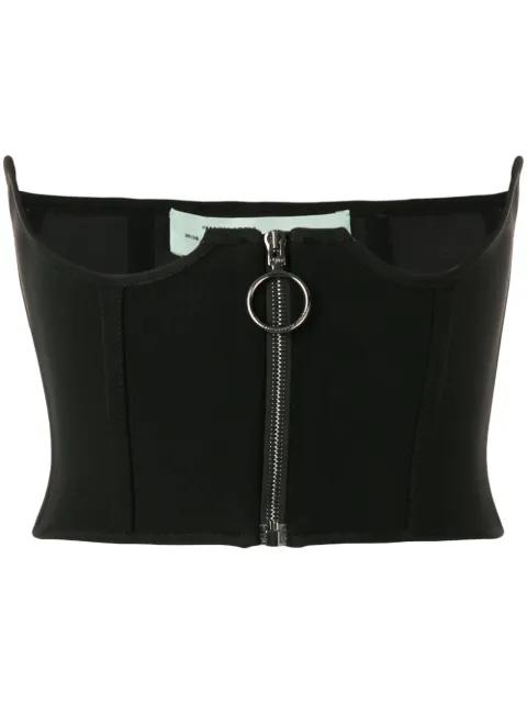 cupless corset top by OFF-WHITE