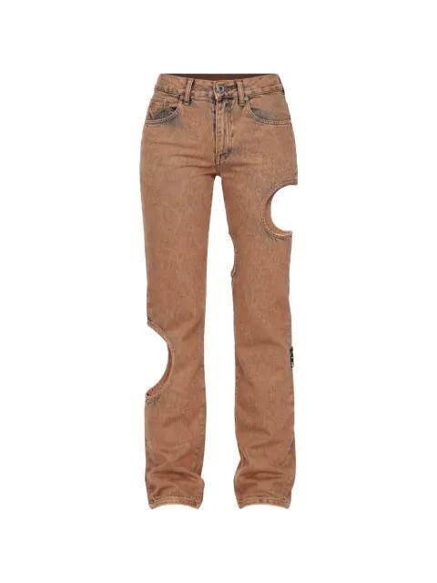 cut-out jeans by OFF-WHITE