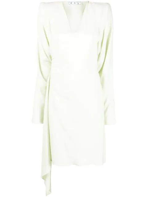 cut-out long-sleeve dress by OFF-WHITE