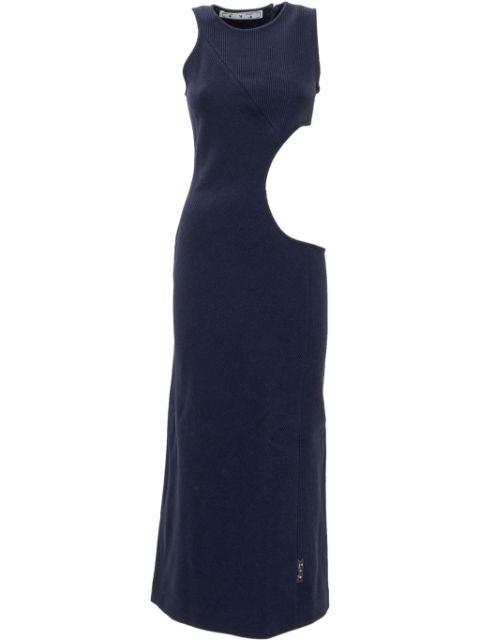 cut-out maxi dress by OFF-WHITE
