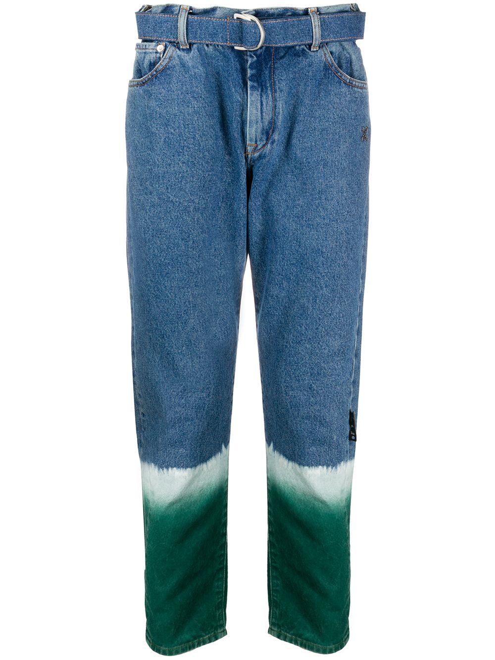 dégradé slim-fit jeans by OFF-WHITE