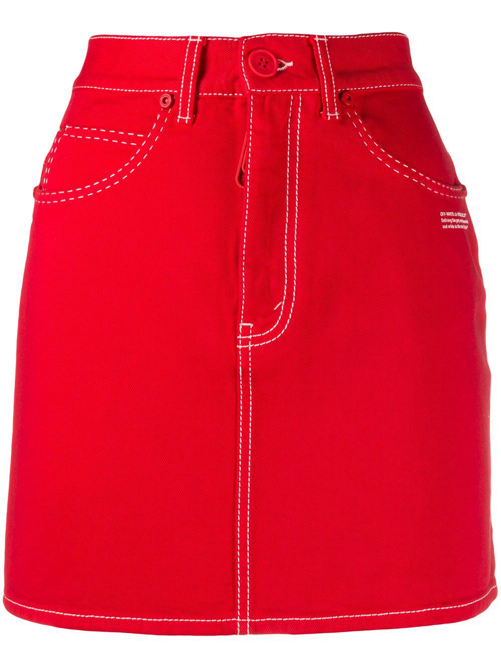 denim miniskirt by OFF-WHITE