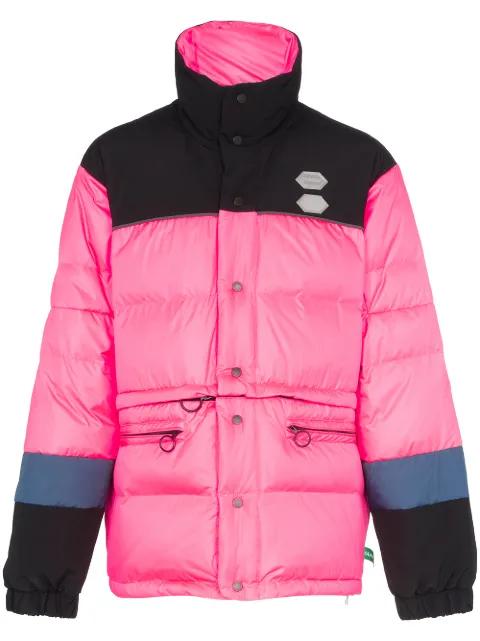 detachable padded down jacket by OFF-WHITE