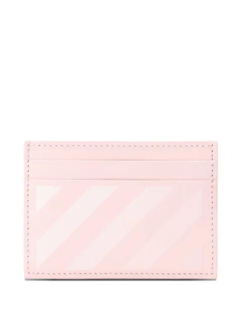 diagonal-stripes card case by OFF-WHITE