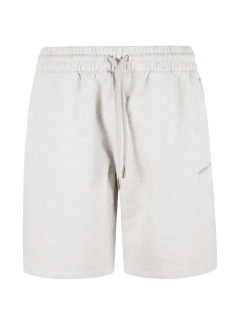 drawstring graphic-print shorts by OFF-WHITE