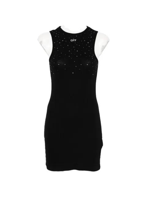 embellished fitted mini dress by OFF-WHITE