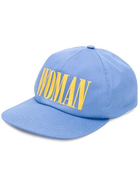 embroidered Woman baseball cap by OFF-WHITE