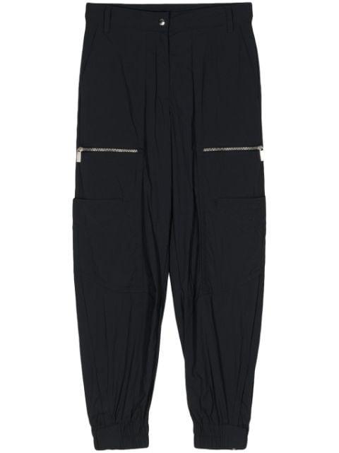 embroidered cargo trousers by OFF-WHITE