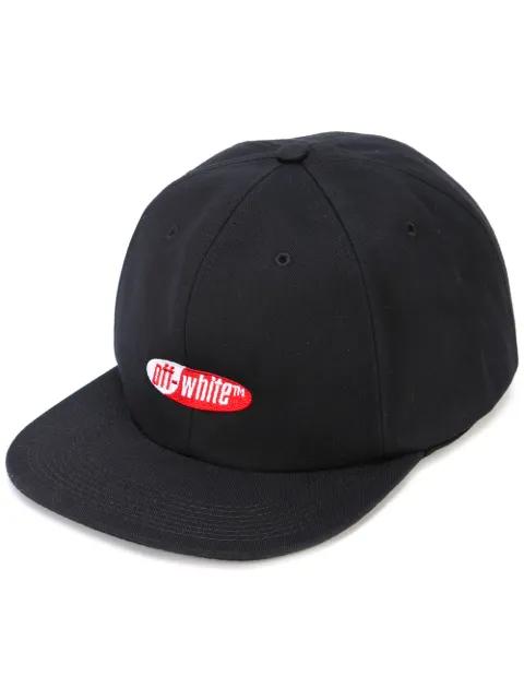 embroidered logo cap by OFF-WHITE