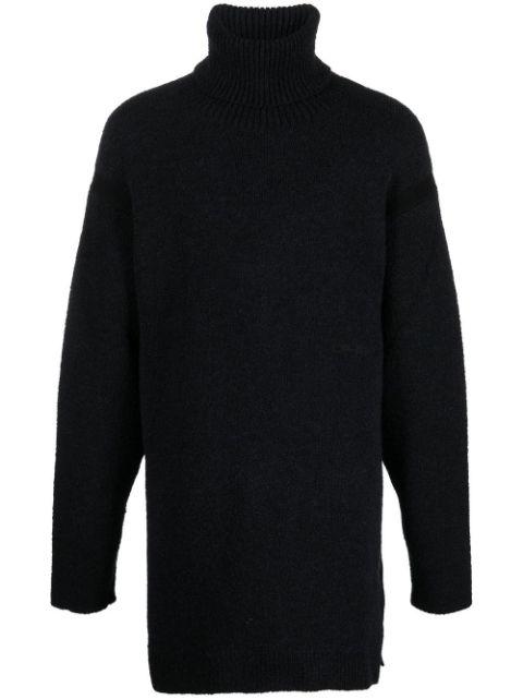 embroidered-logo rollneck jumper by OFF-WHITE
