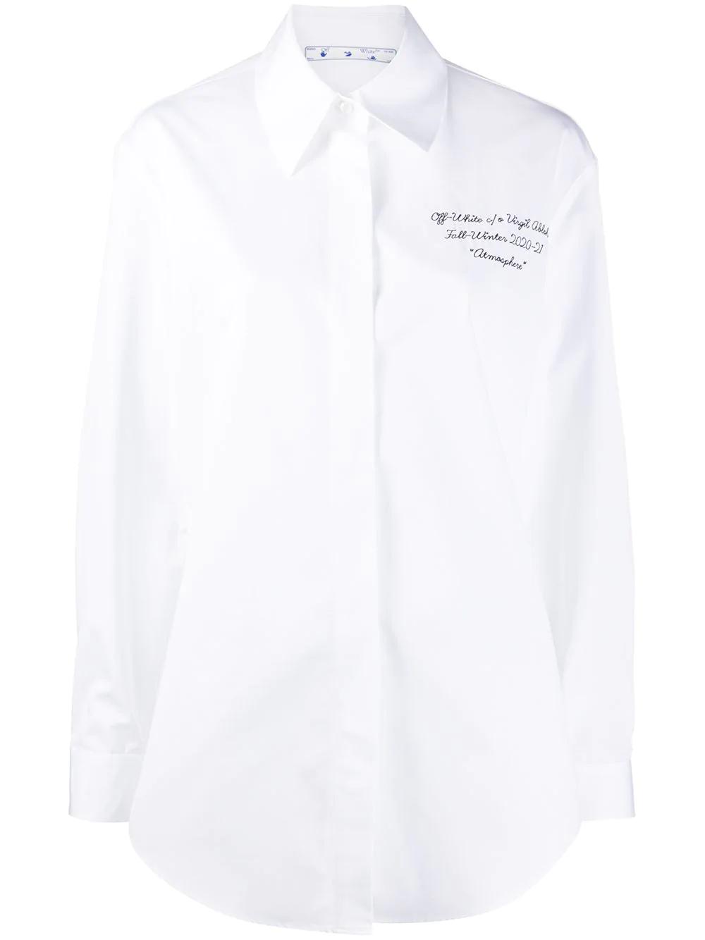 embroidered shirt by OFF-WHITE