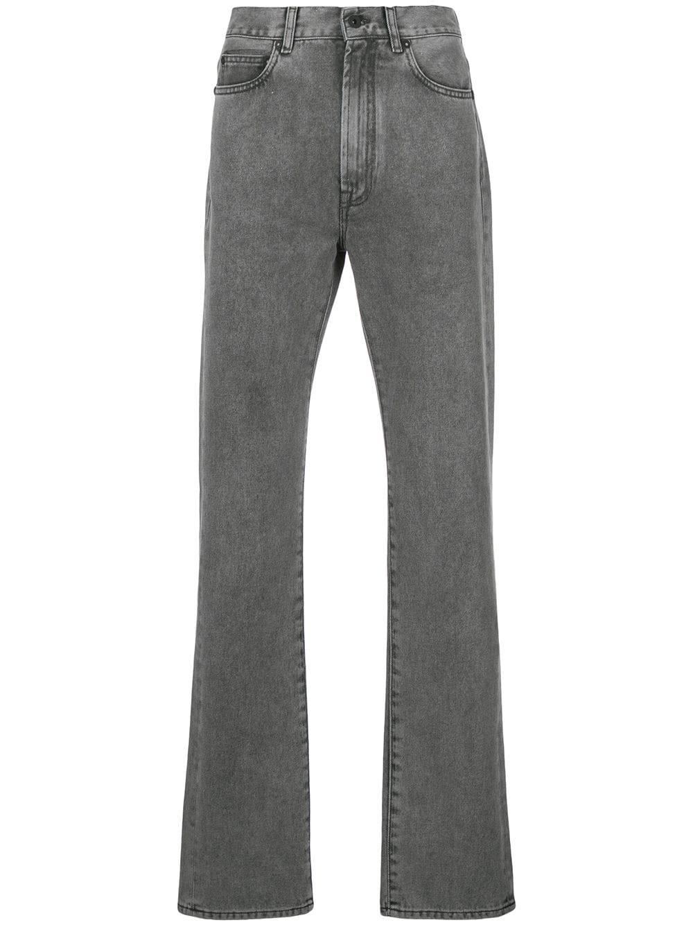 faded straight jeans by OFF-WHITE