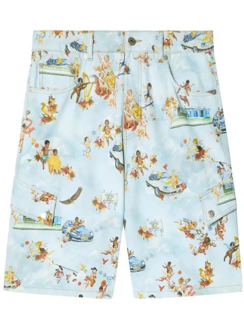 fresco-print shorts by OFF-WHITE