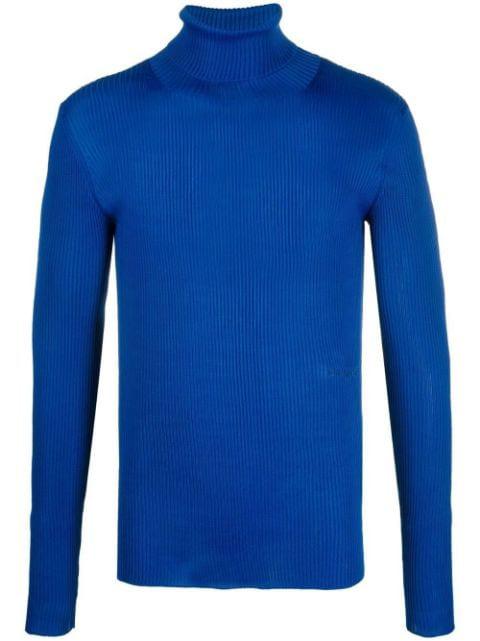 funnel-neck long-sleeve top by OFF-WHITE