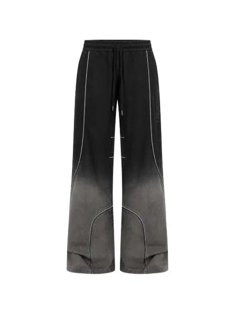 gradient-effect wide-leg trousers by OFF-WHITE